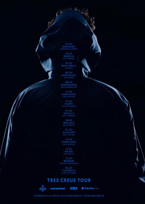 Cartel de Concierto de Hoke de Barcelona