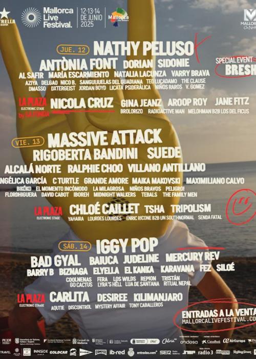 Cartel de Mallorca Live Festival 2025