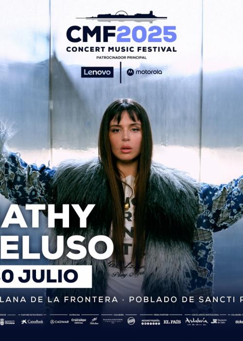 Cartel de Nathy Peluso en Chiclana de la Frontera