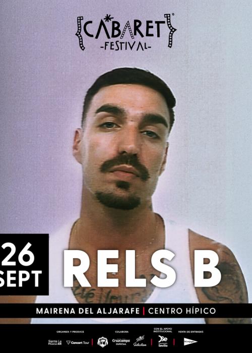 Cartel de Concierto de Rels B en Mairena del Aljarafe