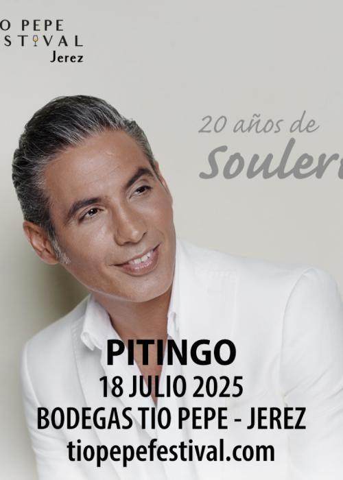 Cartel de Concierto de Pitingo en Jerez de la Frontera