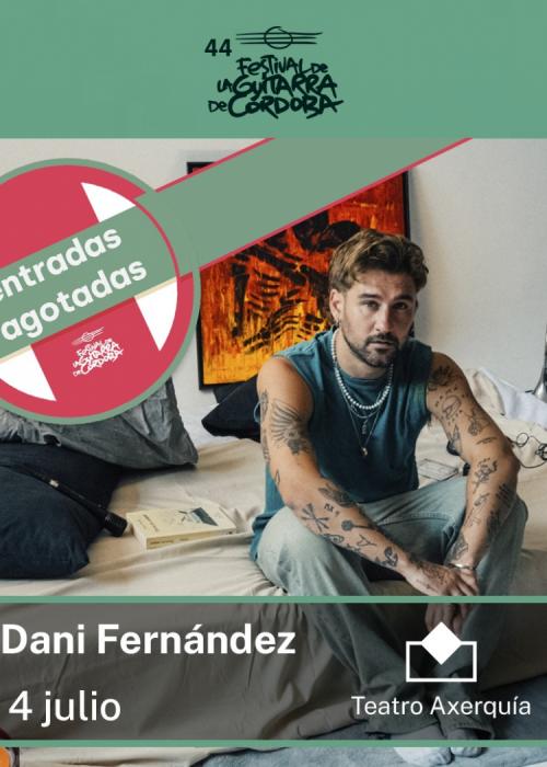 Cartel de Concierto de Dani Fernández en Córdoba