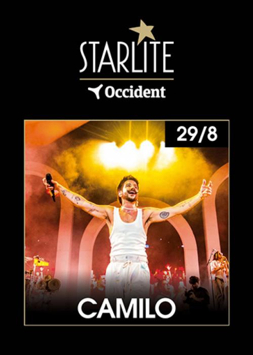 Cartel de Concierto de Camilo en Marbella