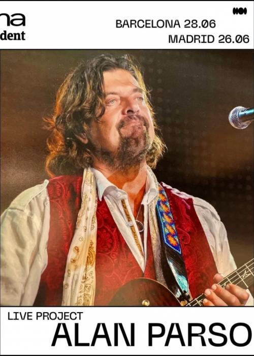 Cartel de Concierto de Alan Parsons en Madrid