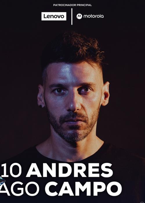 Cartel de Andrés Campo en Chiclana de la Frontera