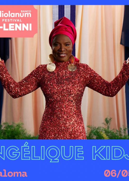 Cartel de Angélique Kidjo en Barcelona