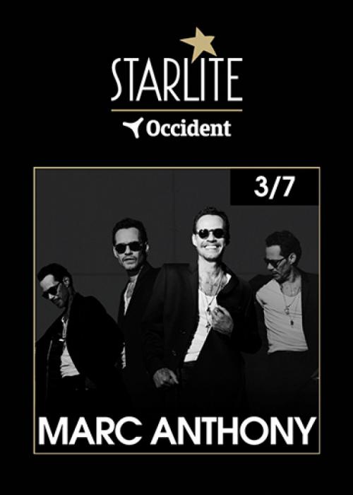 Cartel de Concierto de Marc Anthony en Marbella
