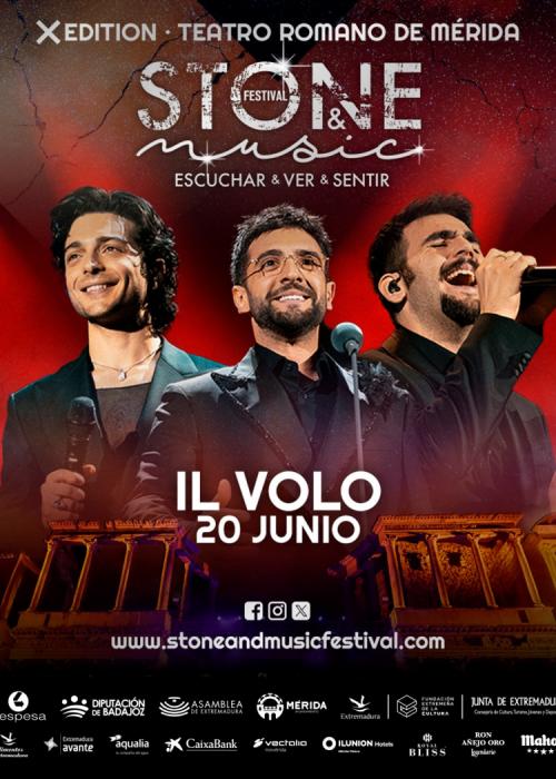 Cartel de Concierto de Il Volo en Merida