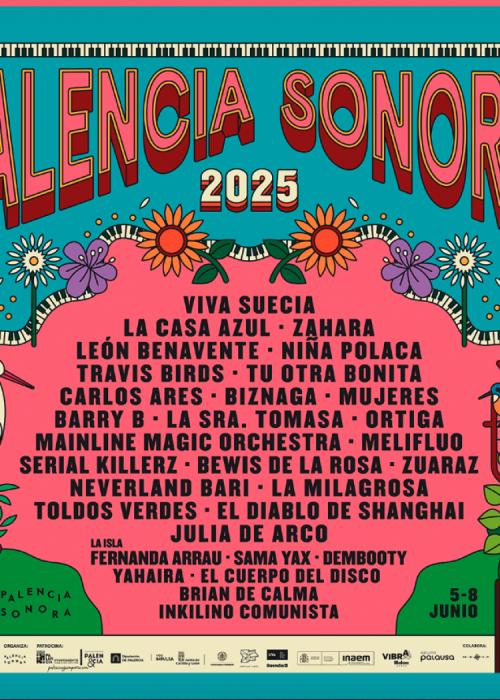 Cartel de Palencia Sonora 2025