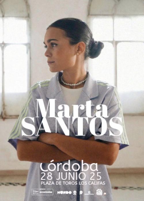 Cartel de Concierto de Marta Santos en Córdoba