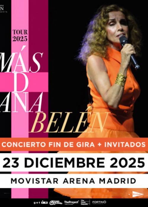 Cartel de Concierto de Ana Belén en Madrid (Nueva Fecha)