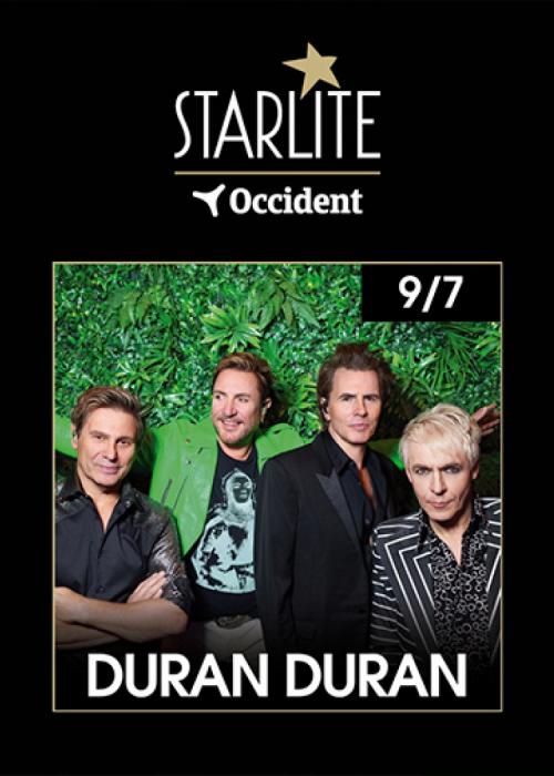 Cartel de Concierto de Duran Duran en Marbella