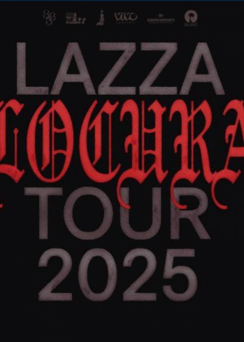 Cartel de Concierto de Lazza en Madrid