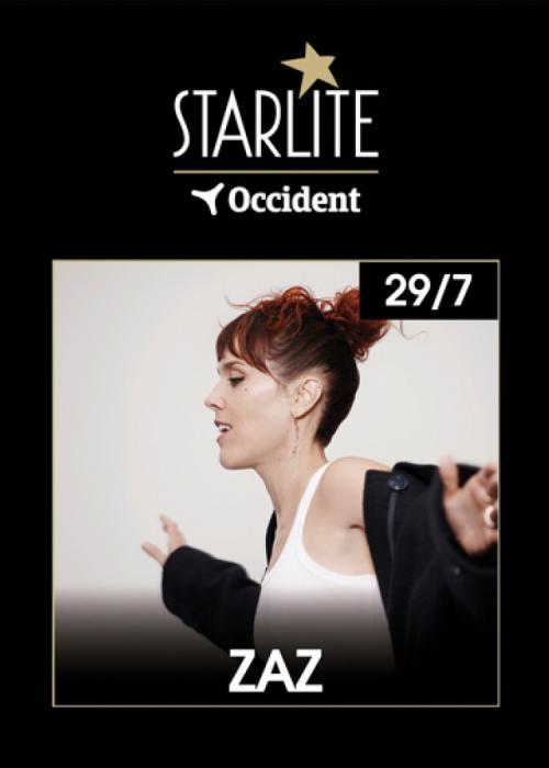 Cartel de Concierto de Zaz en Marbella