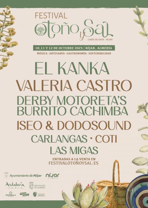 Cartel de Festival Otoño y Sal 2025