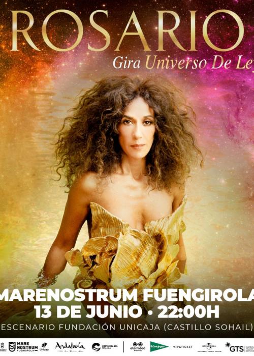 Cartel de Concierto de Rosario en Fuengirola