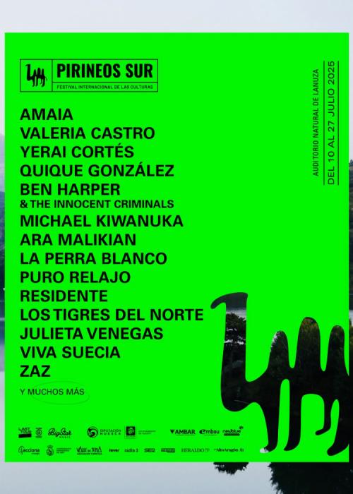 Cartel de Concierto de Residente en Lanuza