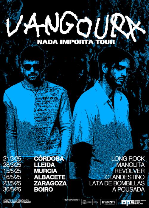 Cartel de Concierto de vangoura en Valladolid