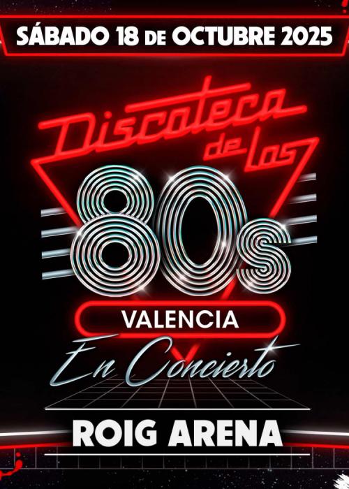 Cartel de Discoteca de los 80's en Valencia