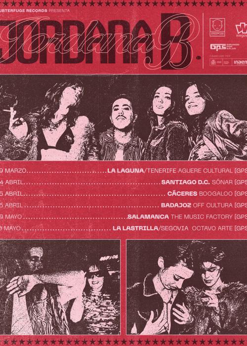 Cartel de Concierto de Jordana B. en Segovia