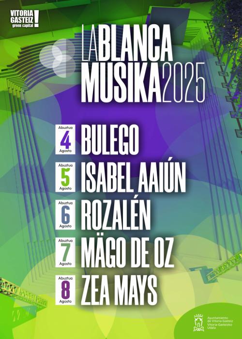 Cartel de Concierto de Rozalén en Vitoria-Gasteiz