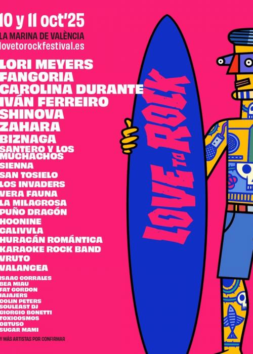 Cartel de Love to Rock Festival 2025