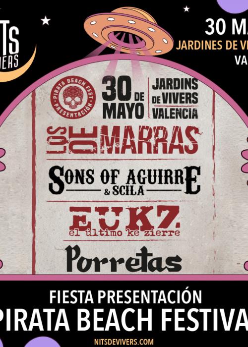 Cartel de Pirata Beach Festival 2025