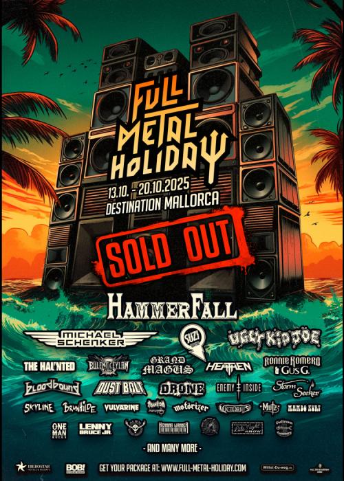 Cartel de Full Metal Holiday 2025