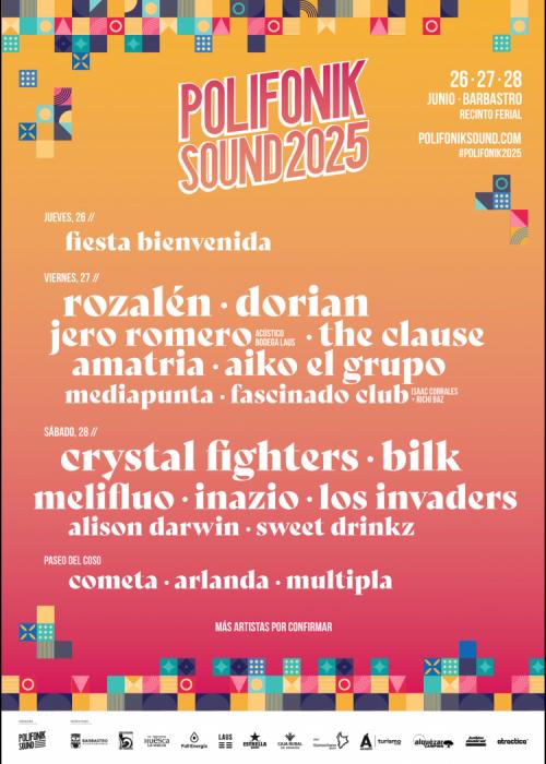 Cartel de Polifonik Sound 2025