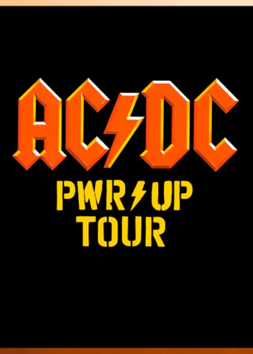 Cartel de Concierto de AC/DC en Madrid (Segunda Fecha)