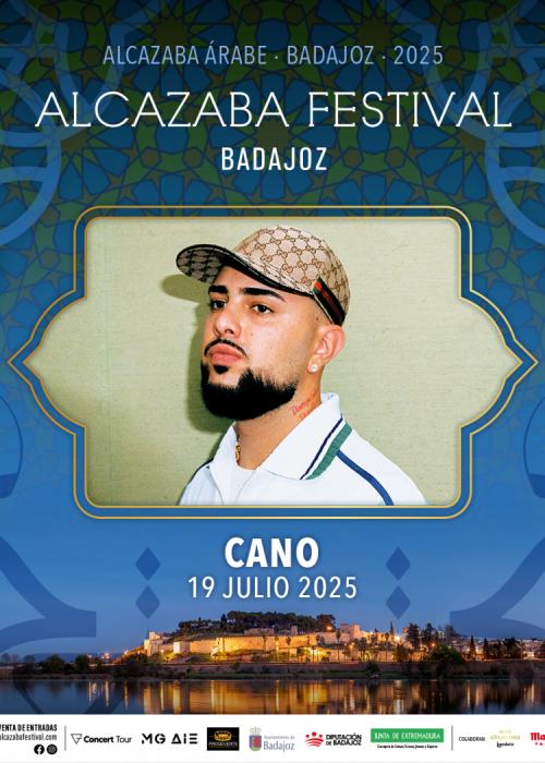 Cartel de Concierto de Cano en Badajoz