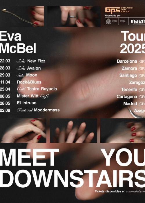 Cartel de Concierto de Eva McBel en Madrid