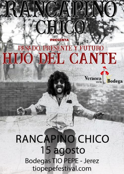 Cartel de Rancapino Chico en Jerez de la Frontera