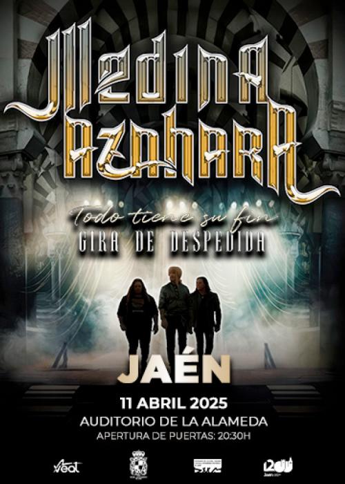Cartel de Concierto de Medina Azahara en Jaén