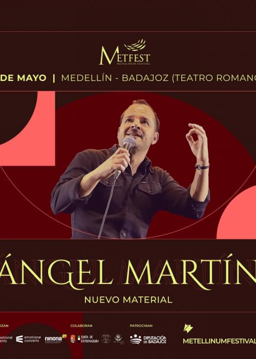 Cartel de Ángel Martín en Medellín