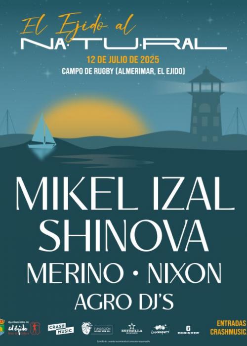 Cartel de Festival El Ejido Al Natural 2025
