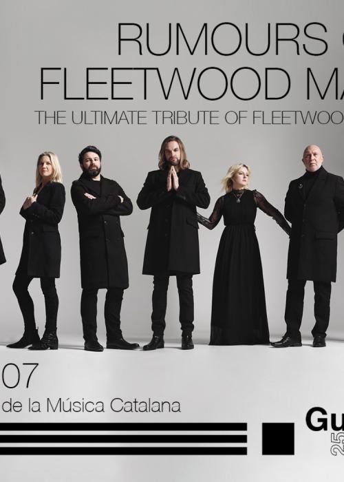 Cartel de Concierto de Rumours of Fleetwood Mac en Barcelona