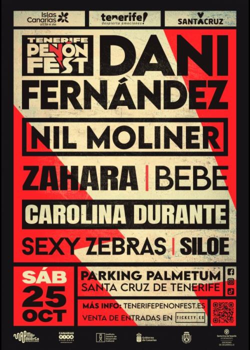 Cartel de Tenerife Peñón Fest 2025