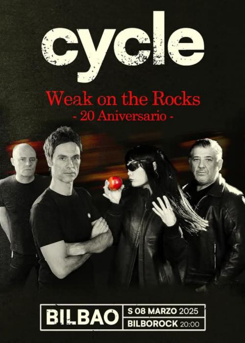 Cartel de Concierto de Cycle en Bilbao