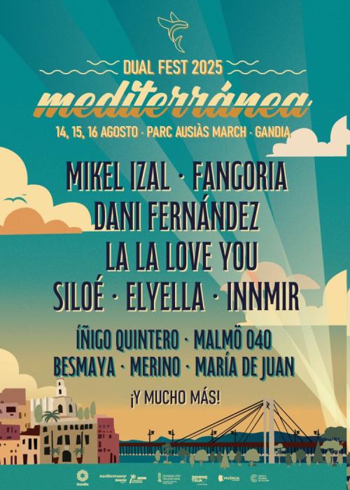 Cartel de Mediterránea Festival 2025