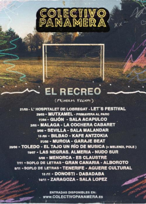 Cartel de Concierto de Colectivo Panamera en Sevilla