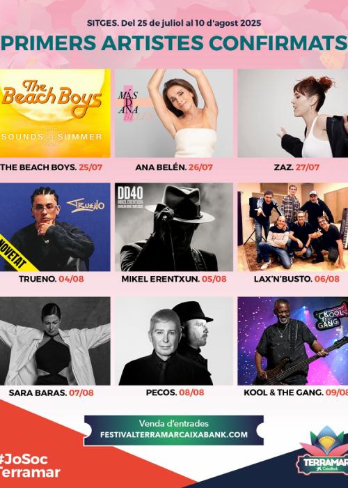 Cartel de Concierto de Trueno en Sitges