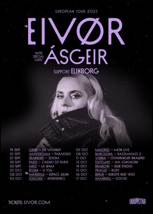 Cartel de Concierto de Eivør en Madrid