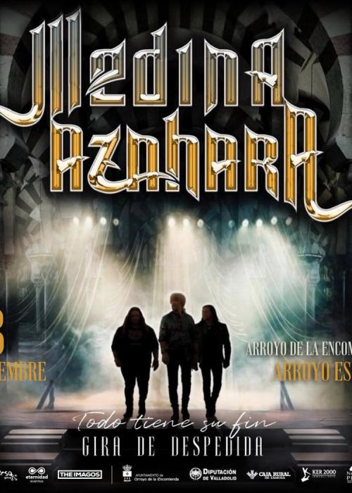 Cartel de Concierto de Medina Azahara en Salamanca