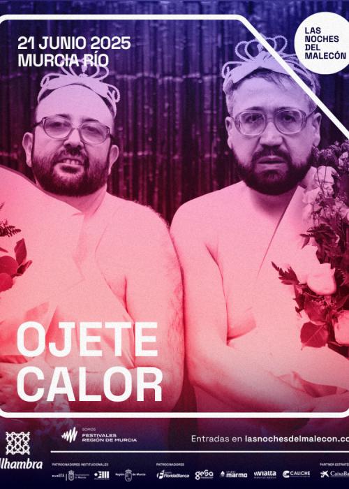 Cartel de Concierto de Ojete Calor en Murcia