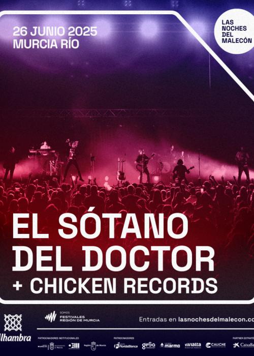 Cartel de Concierto de El Sótano del Doctor en Murcia