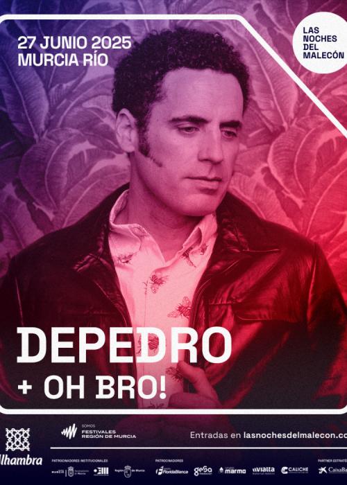 Cartel de Concierto de Depedro en Murcia