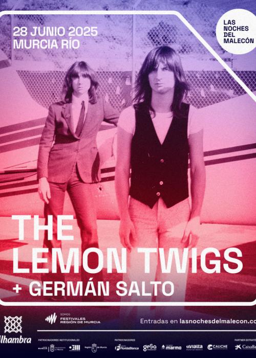 Cartel de Concierto de The Lemon Twigs en Murcia