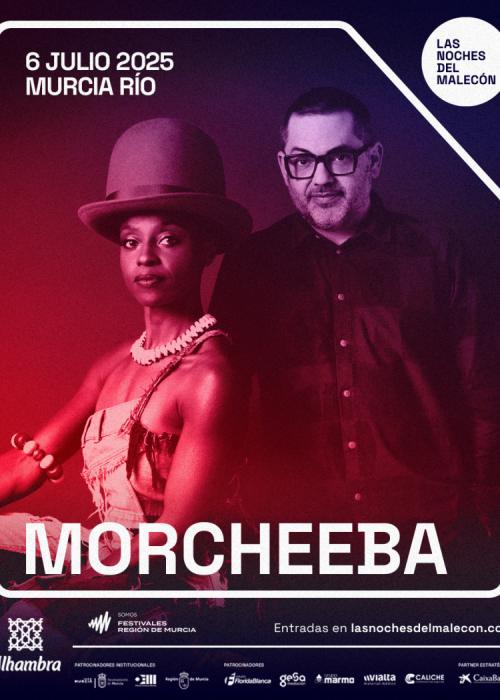 Cartel de Concierto de Morcheeba en Murcia