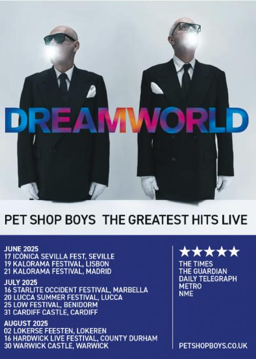 Cartel de Concierto de Pet Shop Boys en Sevilla
